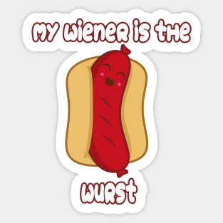 Wurst Wiener Sticker